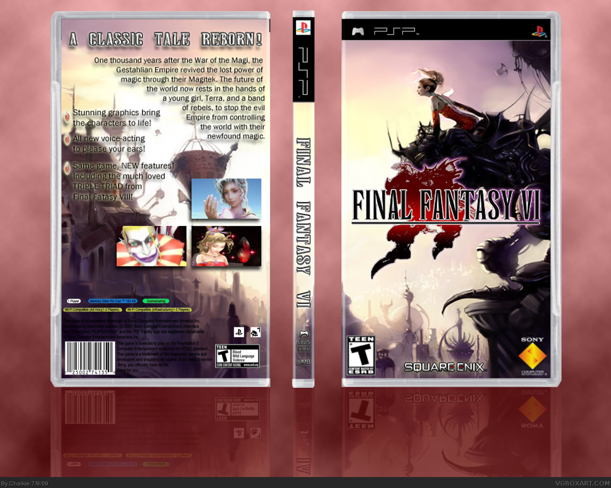 Final Fantasy VI box cover