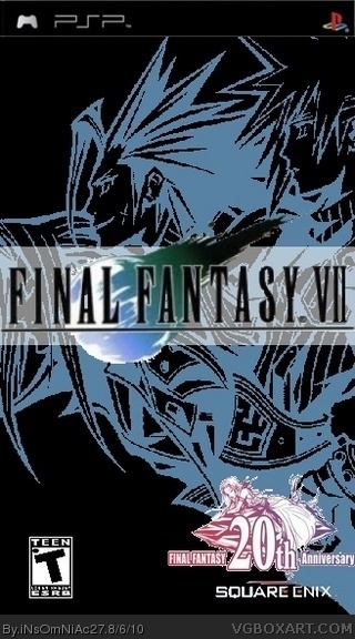 Final Fantasy VII 10th Anniversary Edition box cover