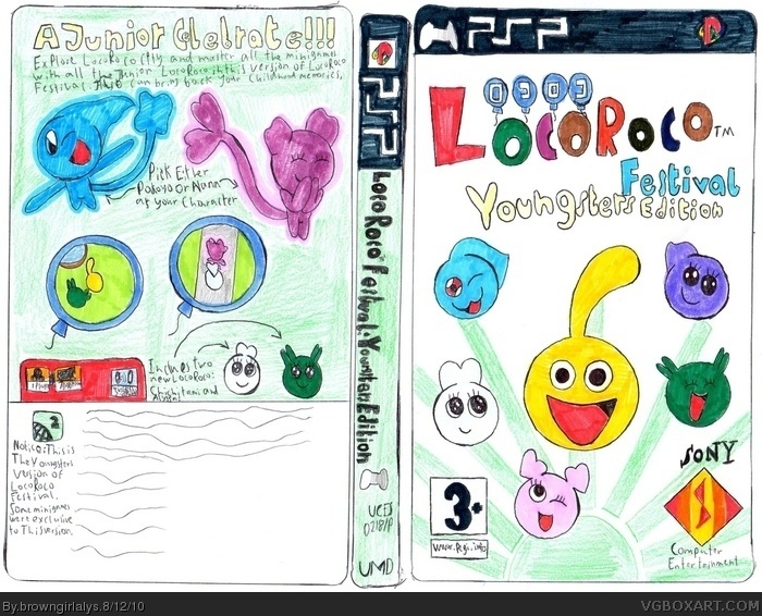 LocoRoco Festival: Younsters Edition box art cover
