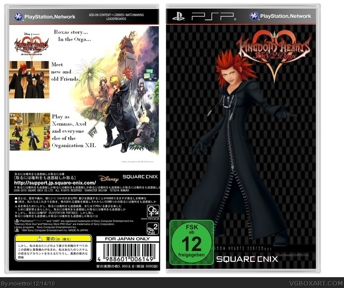 Kingdom Hearts: 385/2 Days (organization Edition) box art cover