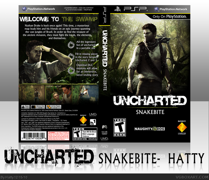 Uncharted: Snakebite box art cover