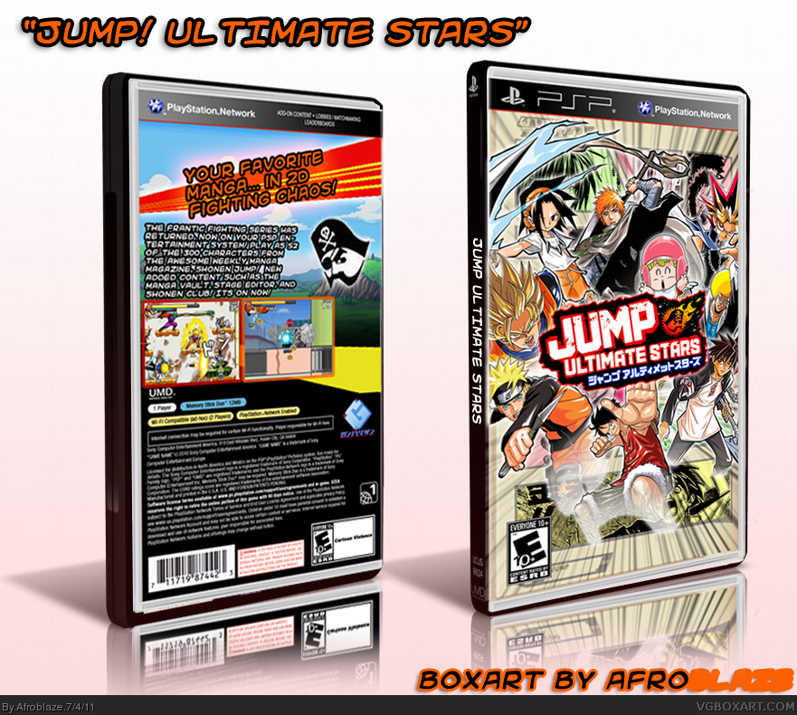 JUMP Ultimate Stars box cover
