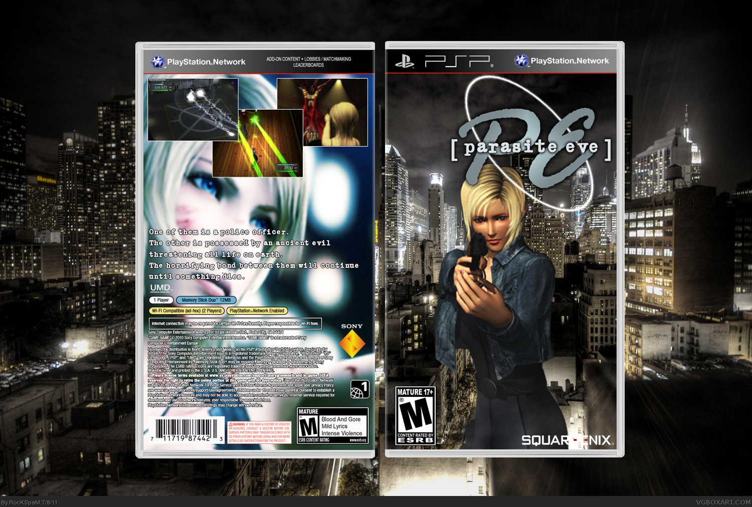 parasite eve ps1 pal cover