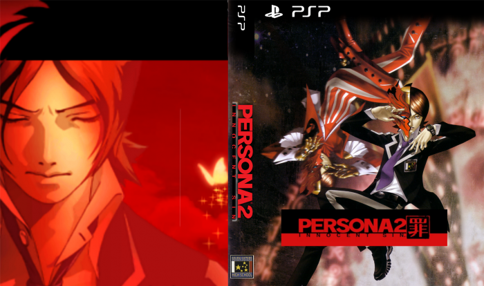 Persona 2 Innocent Sin Psp Box Art Cover By Zedarshadow