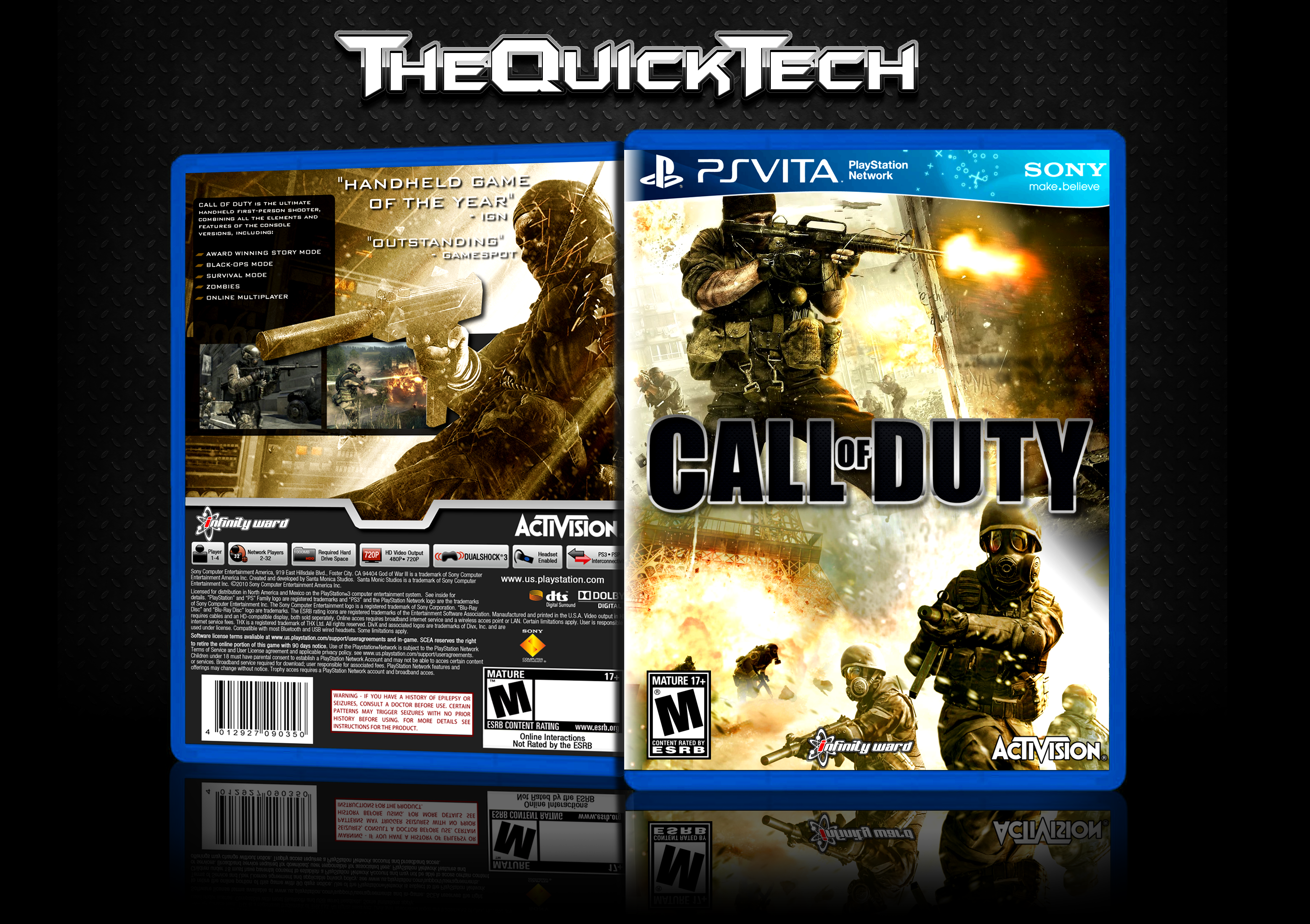 Call Of Duty box cover