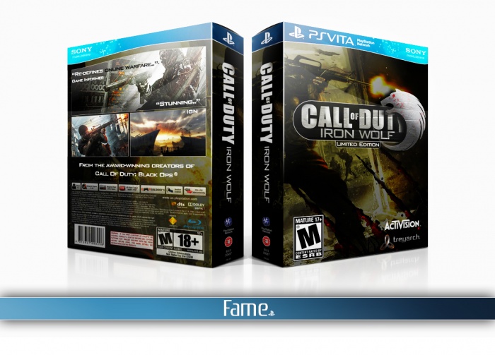 Call of Duty: Iron Wolf box art cover