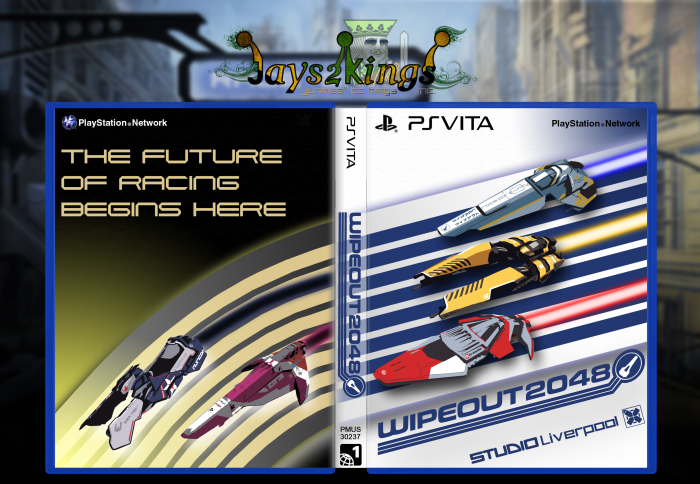 Wipeout 2048 box art cover