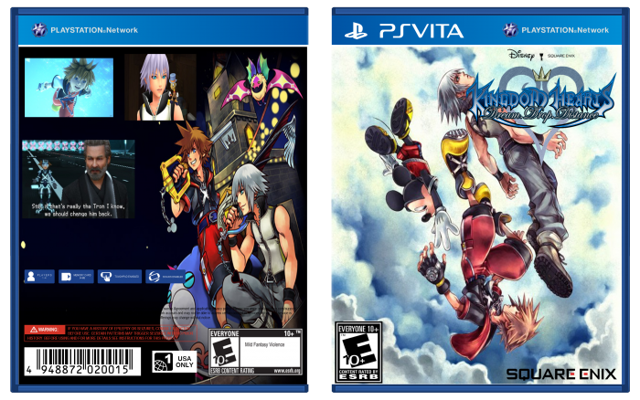Kingdom Hearts: Dream Drop Distance box art cover