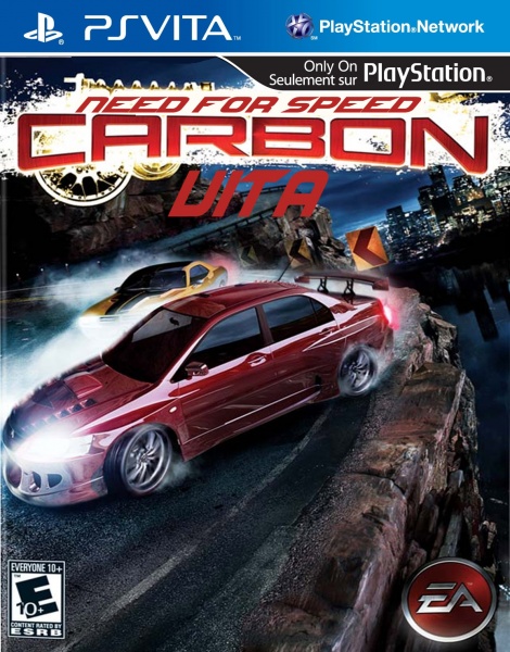 Need For Speed Carbon Vita box art cover