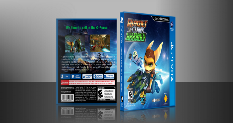 Ratchet & Clank: Full Frontal Assault box cover