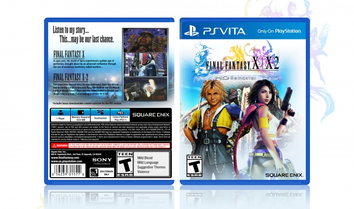 Final Fantasy X | X-2 HD Remaster box art cover