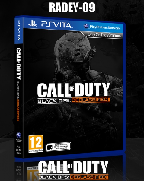 Call Of Duty Black Ops: Declassified Ii Playstation Vita Box Art Cover By  Radey-09