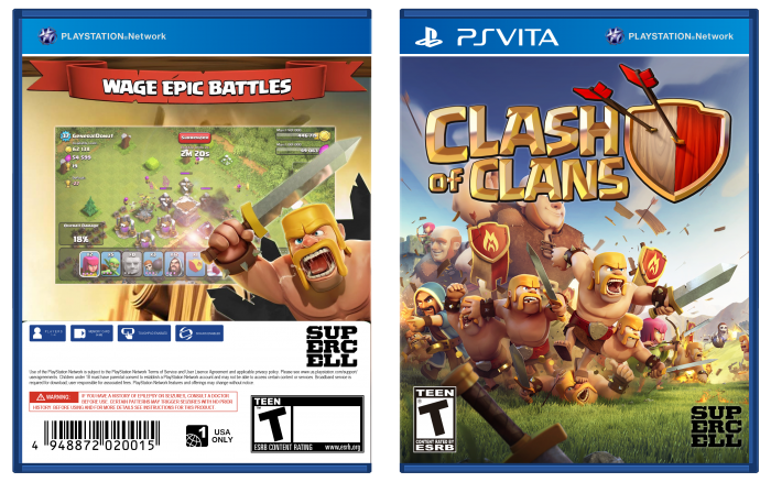 Clash Of Clans box art cover