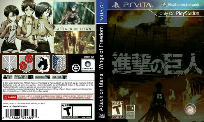 Attack on Titan The Last Wings of Humanity box art cover