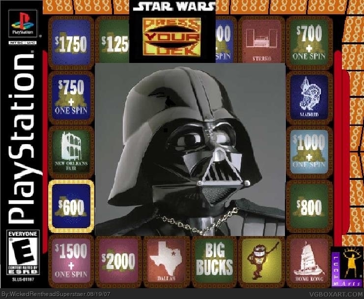 Star Wars Press Your Luck box cover