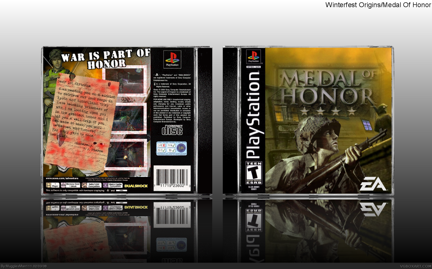 Medal Of Honor box cover