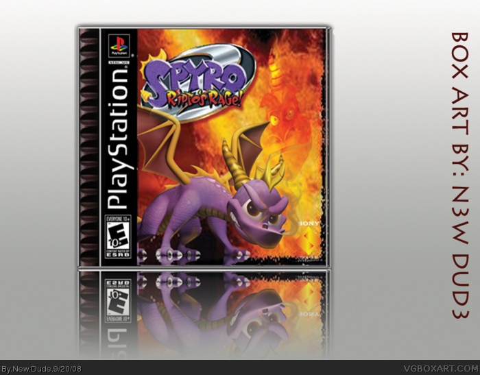 Spyro 2 Ripto"s Rage box art cover