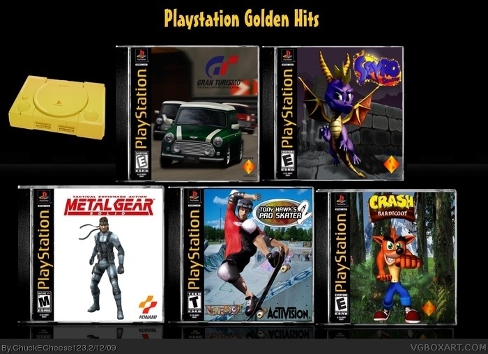 PlayStation Golden Hits: 15th Anniversary box art cover