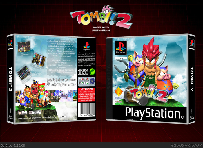 tomba ps1 cover art