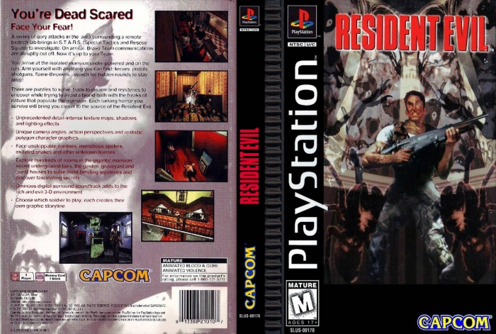 Resident Evil box art cover