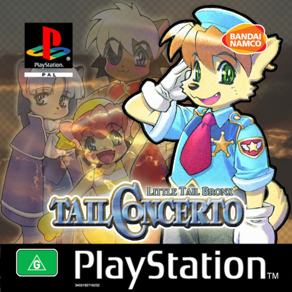  Tail Concerto: Playstation 1 : Video Games