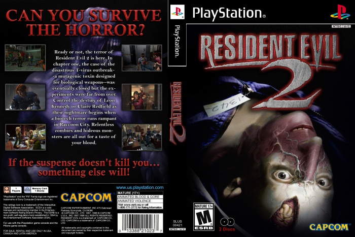 resident evil 2 cover