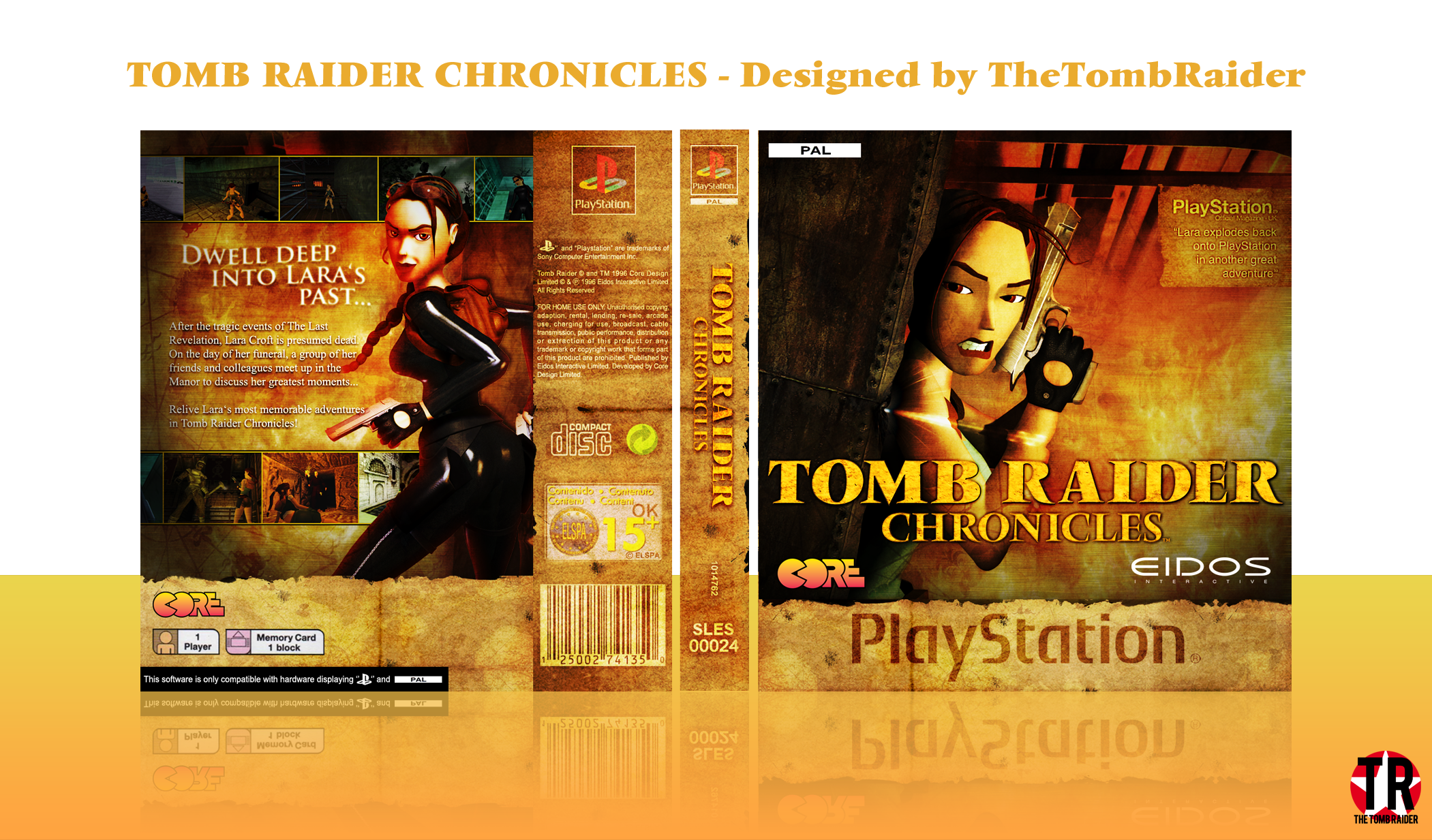 Tomb Raider Chronicles box cover