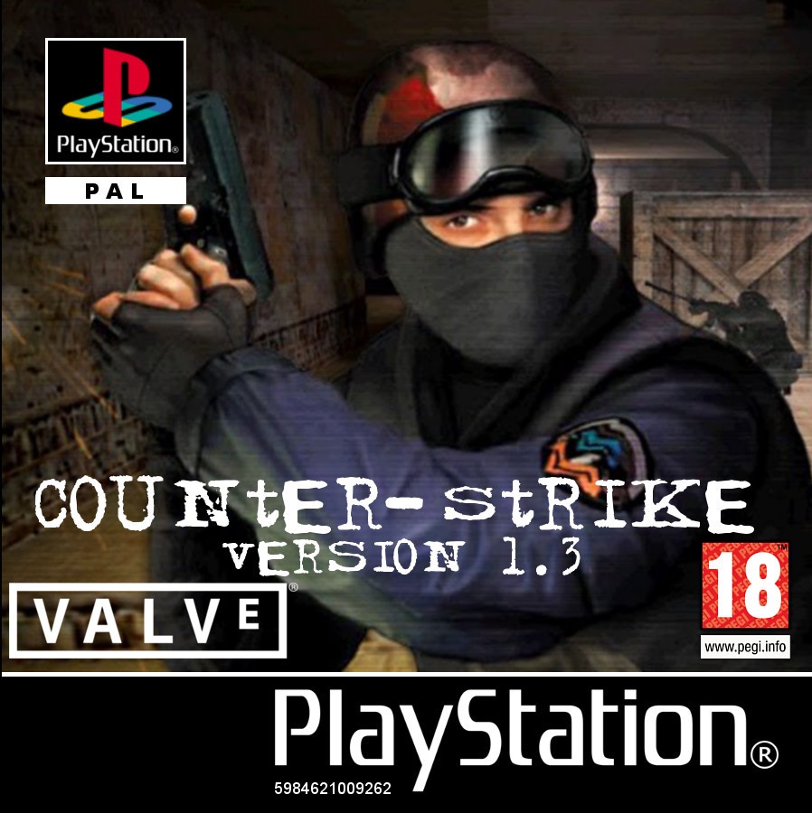 Counter-Strike for PS1 box cover