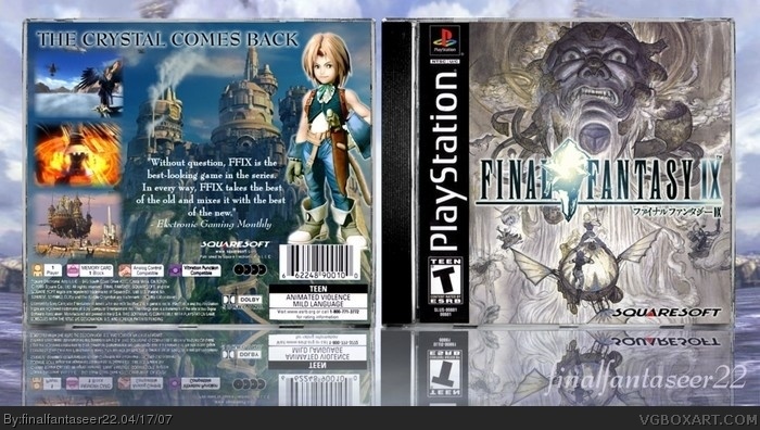 Final Fantasy IX box art cover