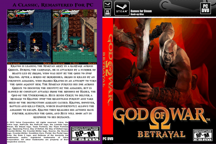 god of war betrayal sim card