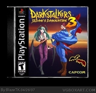 Darkstalkers 3 box cover