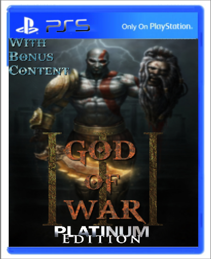 God Of War 3: Platinum Edition box cover