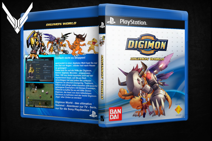 Digimon World box art cover