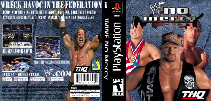 WWF No Mercy box cover