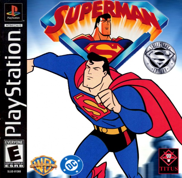 The New Superman Adventures box cover