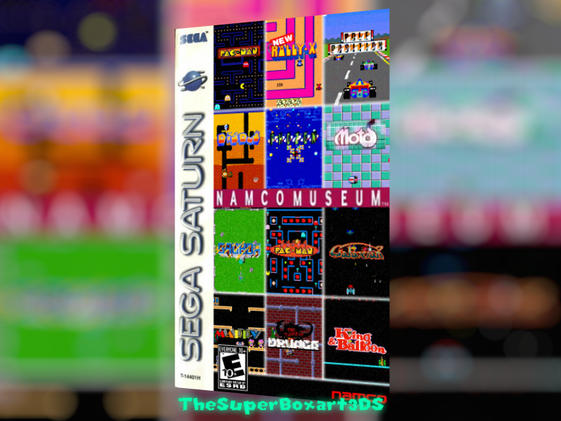 Namco Museum box cover