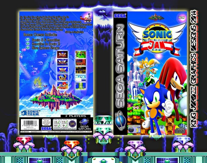 Sonic Jam box art cover