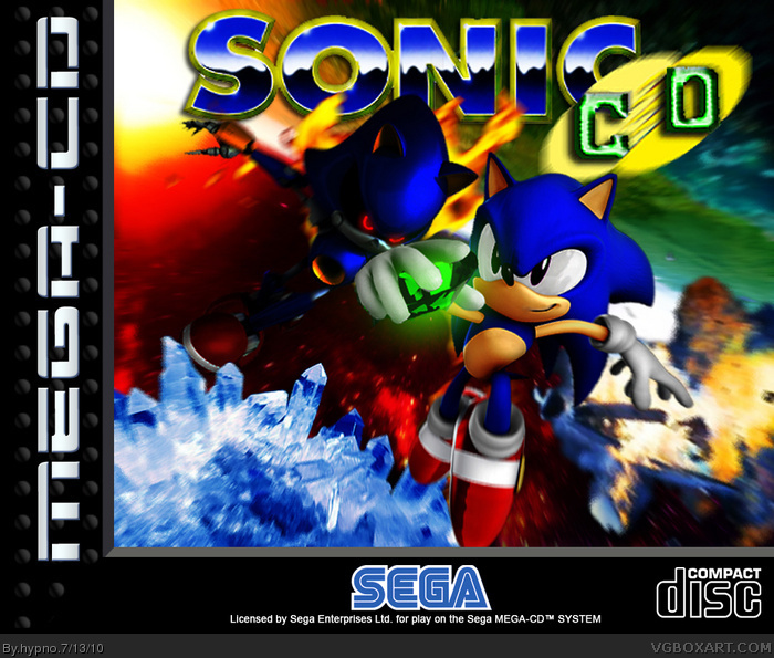sonic cd soundtrack cover