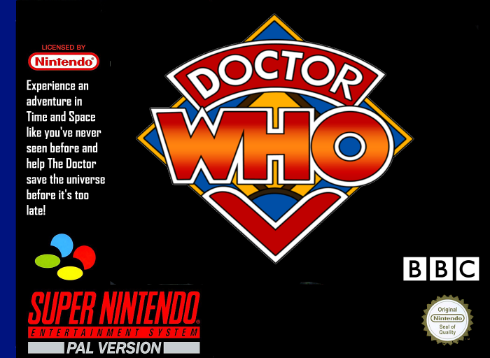 Doctor Who box art cover
