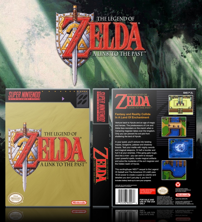 Rom de The legend of Zelda - A Link To The Past [PT-BR - SNES]