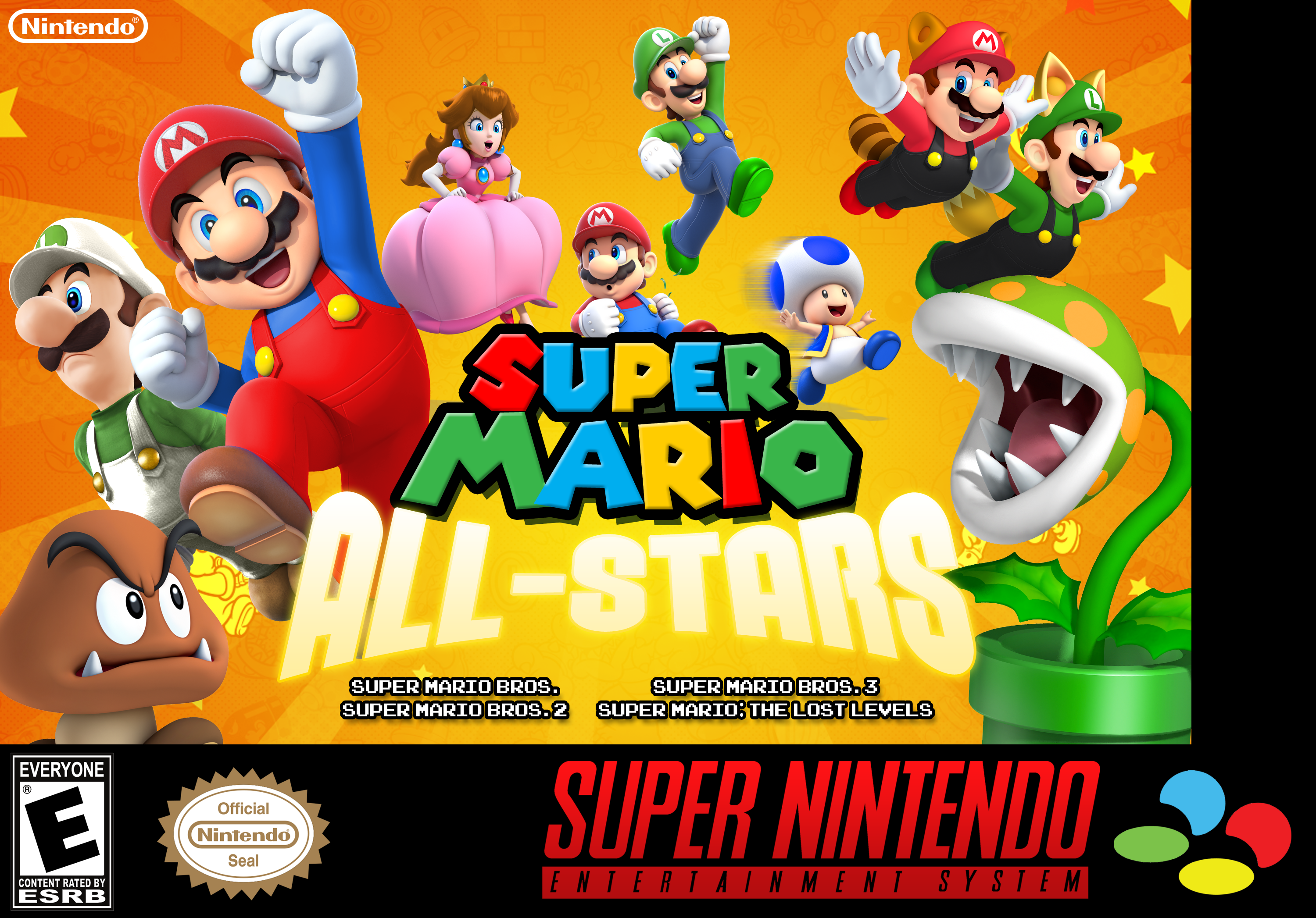 Super Mario All-Stars box cover