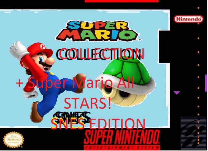 Super Mario Collection SNES Edition! box art cover