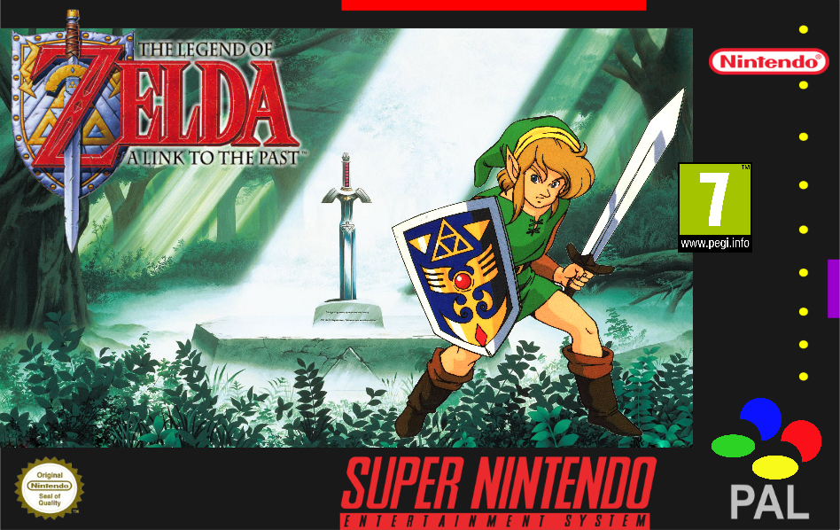 The Legend of Zelda - A Link to the Past EUR box cover