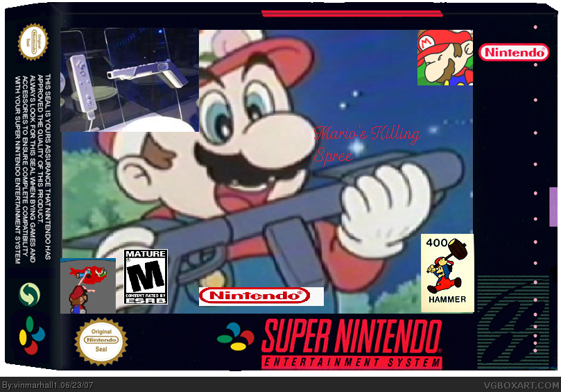 Mario's Killing Spree box cover