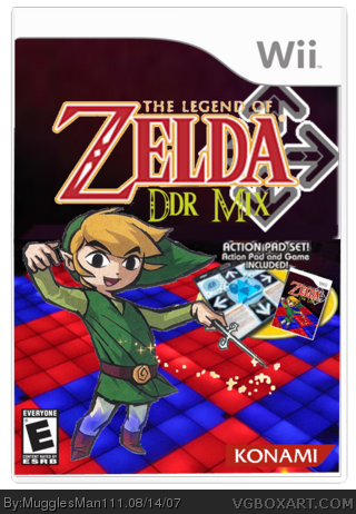 The Legend Of Zelda: DDR Mix box cover
