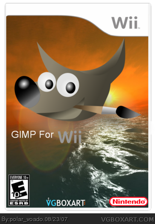 GIMP For Wii box cover