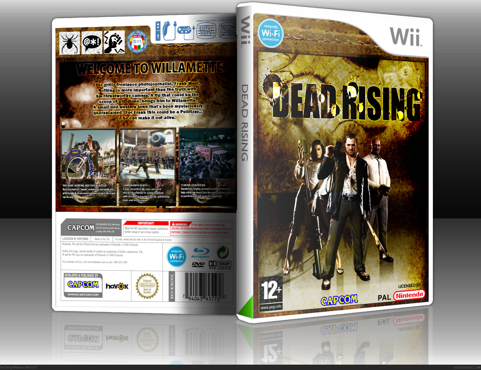 Dead Rising Wii Edition box cover