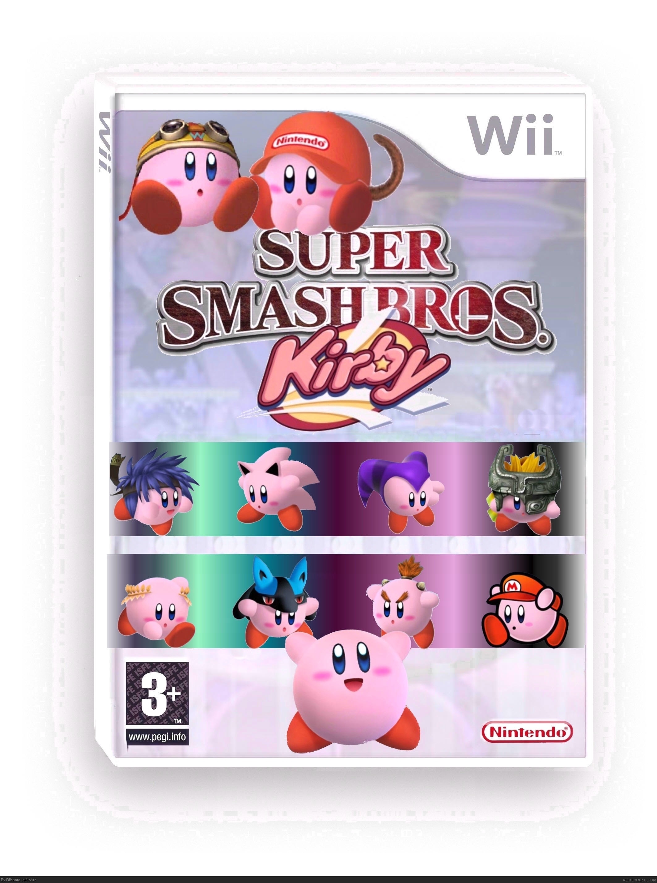 Super Smash Bros. Kirby! box cover