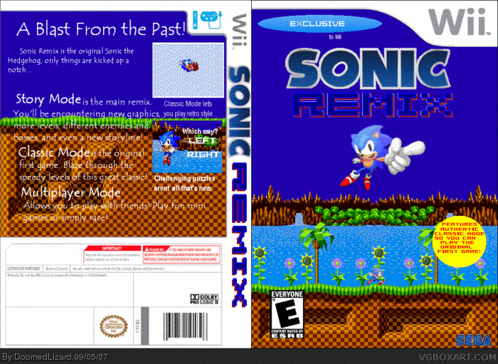 Sonic: Remix box art cover