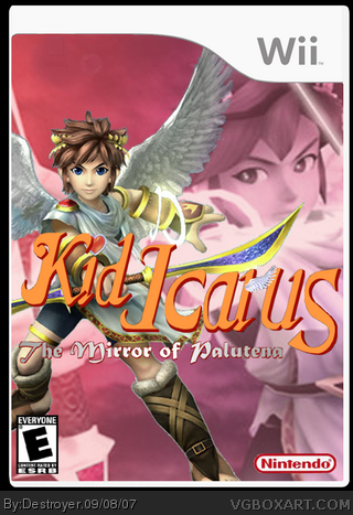 Kid Icarus: The Mirror of Palutena box cover